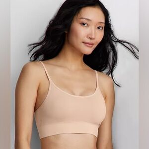 State of Day Smooth & Rest Bralette #100180230 Nude Large NWT